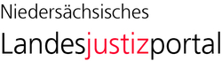 Schriftzug Niedersächsisches Landesjustizportal